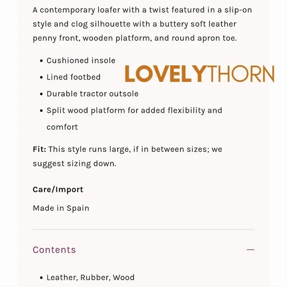 FREE PEOPLE // ltd ed corbin patent leather loafer wooden platform clog slides - Picture 9 of 10